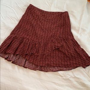 Free people mini skirt